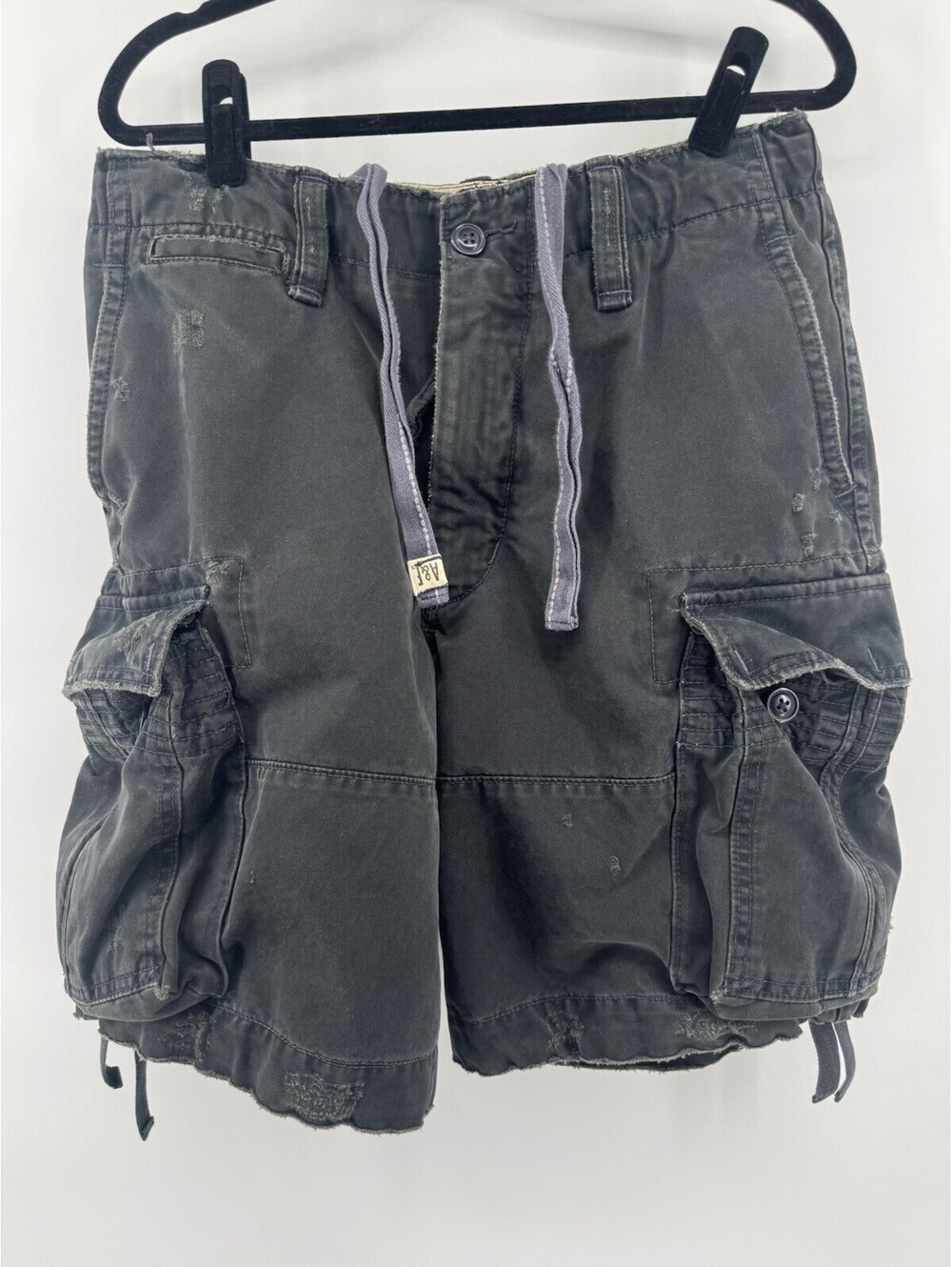 Vintage Y2K Abercrombie Cargo Shorts Twill 7 Pocket Size 31